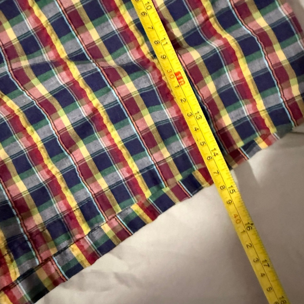 Vintage Esleep plaid sleep pajama set shorts - Picture 5 of 11